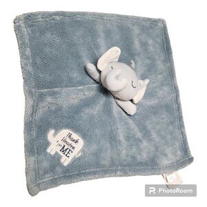 Sandy & Simon Gray Elephant Heaven Sent Lovey Plush Security Blanket